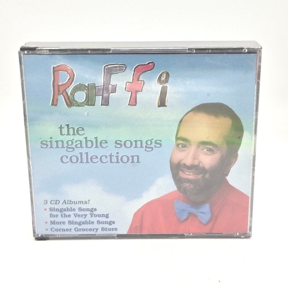 Raffi - The Singable Songs Collection (3 CDs) - NEW & SEALED - Rare Collectible